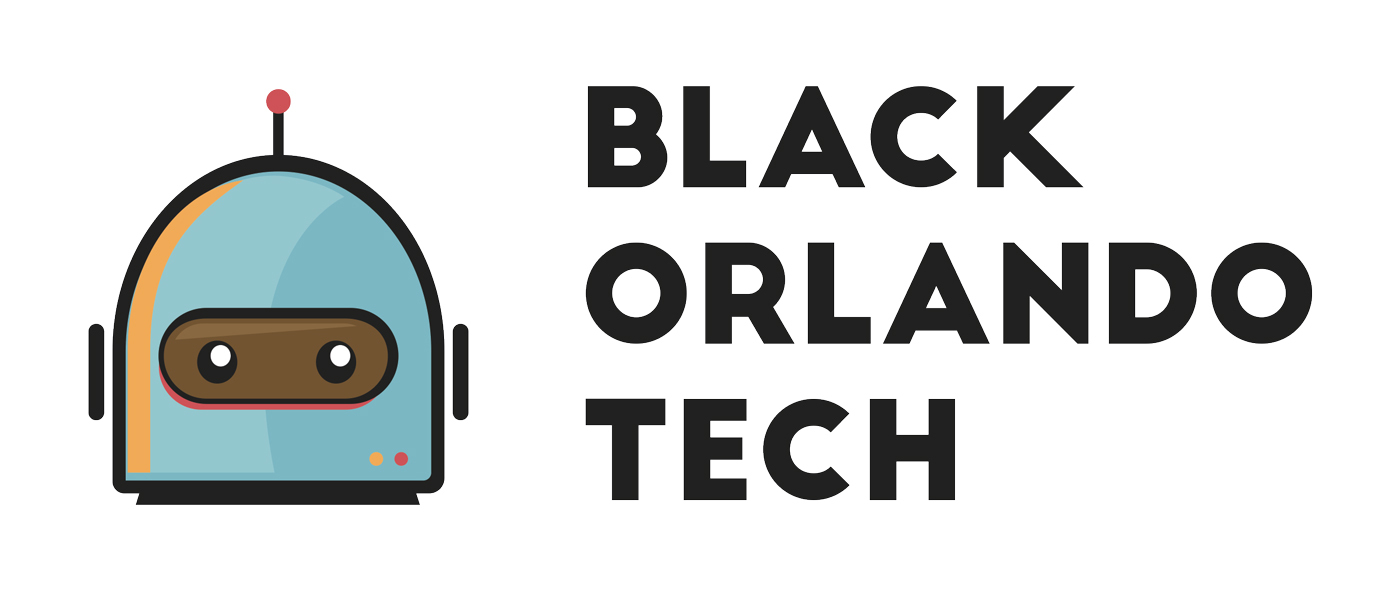 Black Orlando Tech Logo